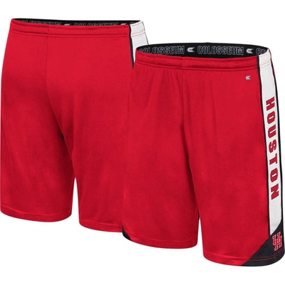 Colosseum Red Houston Cougars Haller Shorts