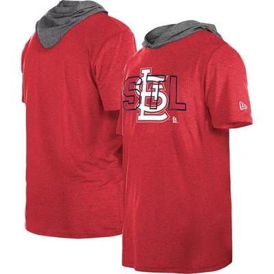 New Era Red St. Louis Cardinals Team Hoodie T-shirt