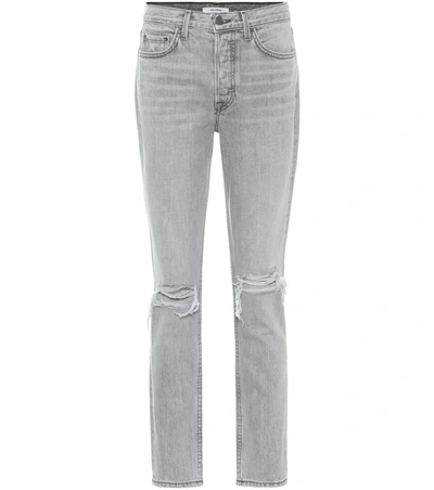 Grlfrnd Karolina High-rise Skinny Jeans In Grey
