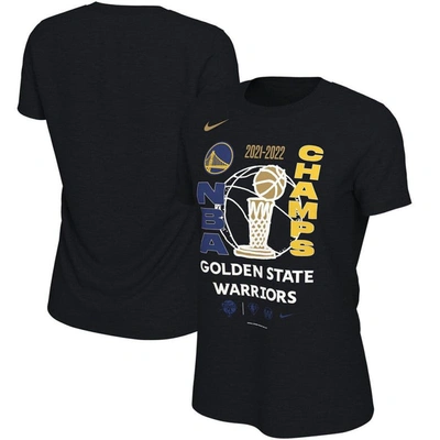 Nike Black Golden State Warriors 2022 Nba Finals Champions Locker Room T-shirt