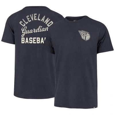 47 '  Navy Cleveland Guardians Turn Back Franklin T-shirt