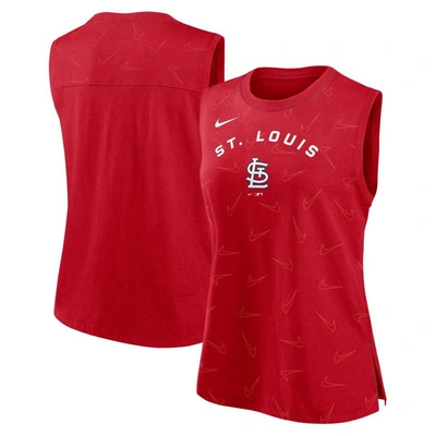 Nike Red St. Louis Cardinals Muscle Play Tank Top