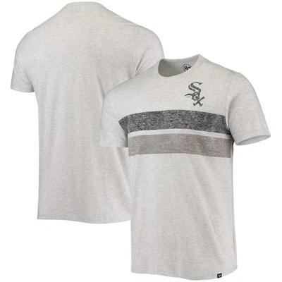 47 ' Heathered Gray Chicago White Sox Team Logo T-shirt In Heather Gray