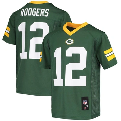 Outerstuff Kids' Youth Aaron Rodgers Green Green Bay Packers Replica Player Jersey