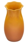 Le Creuset Small Stoneware Vase In Yellow