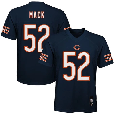 Outerstuff Kids' Youth Khalil Mack Navy Chicago Bears Replica Player Jersey