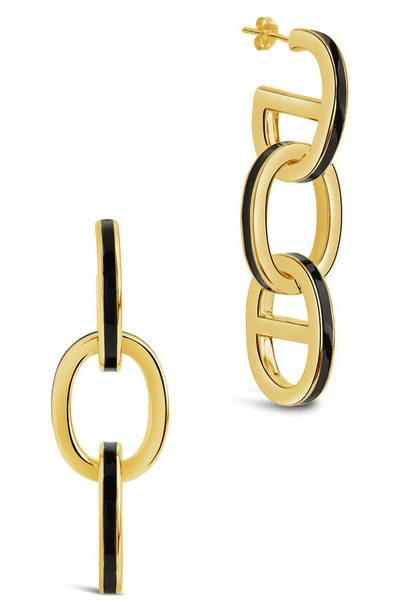 Sterling Forever Brynlee Drop Earrings In Gold