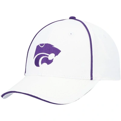 Colosseum White Kansas State Wildcats Take Your Time Snapback Hat