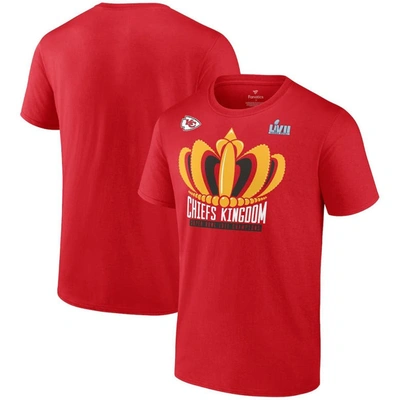 Fanatics Branded Red Kansas City Chiefs Super Bowl Lvii Champions Last Standing T-shirt