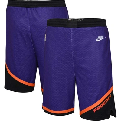Nike Kids' Youth  Purple Phoenix Suns Hardwood Classics Swingman Shorts
