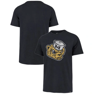 47 ' Navy Michigan Wolverines Premier Franklin T-shirt