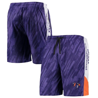 Foco Purple Halifax Thunderbirds Static Mesh Shorts