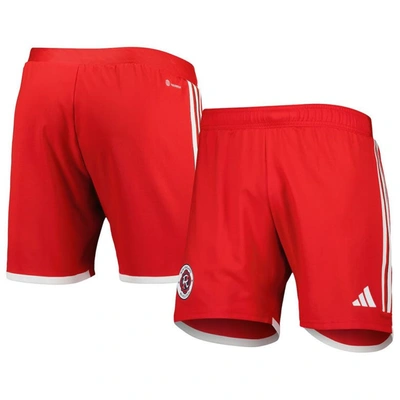 Adidas Originals Adidas Red New England Revolution 2023 Away Aeroready Authentic Shorts