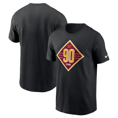 Nike Black Washington Commanders 90th Anniversary T-shirt