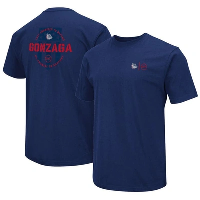Colosseum Navy Gonzaga Bulldogs Oht Military Appreciation T-shirt