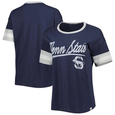 47 ' Navy Penn State Nittany Lions Dani Retro Slub T-shirt