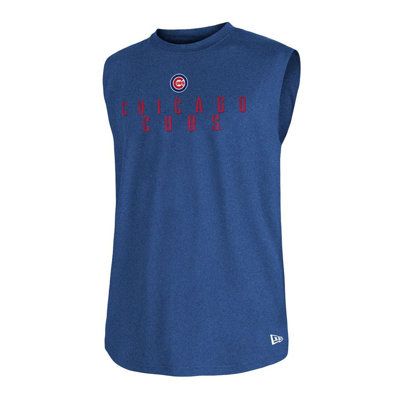 New Era Royal Chicago Cubs Team Muscle Tank Top