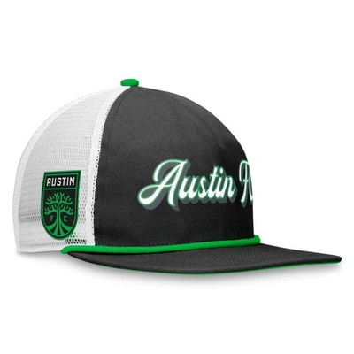 Fanatics Branded Black/white Austin Fc True Classic Golf Snapback Hat In Black,white