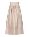 Giorgio Armani Long Skirts In Beige