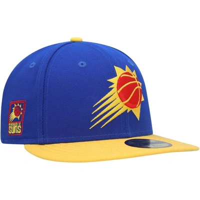 New Era Blue Phoenix Suns Side Patch 59fifty Fitted Hat