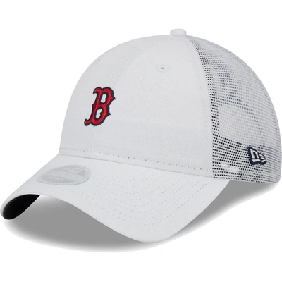 New Era White Boston Red Sox Mini 9twenty Adjustable Hat