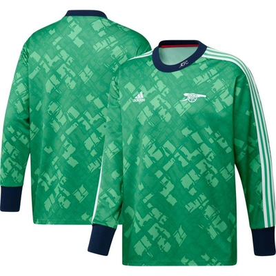 Adidas Originals Adidas Green Arsenal Authentic Football Icon Goalkeeper Jersey