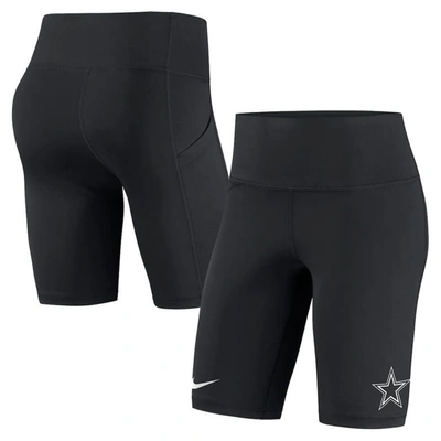 Nike Black Dallas Cowboys Biker Shorts