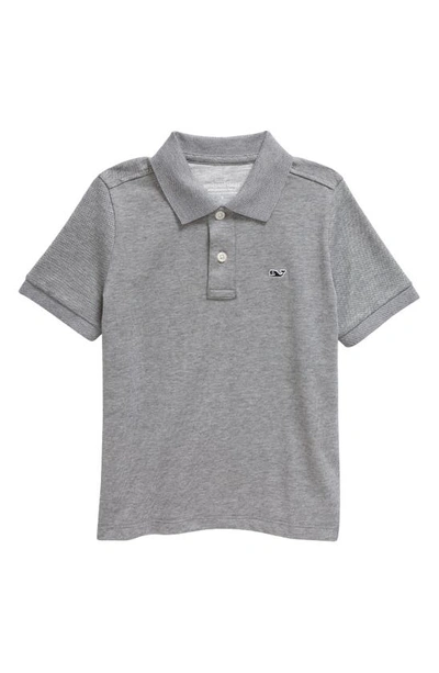 Vineyard Vines Kids' Edgartown Performance Polo In 034 Barrac