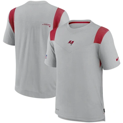 Nike Gray Tampa Bay Buccaneers Sideline Player Uv Performance T-shirt