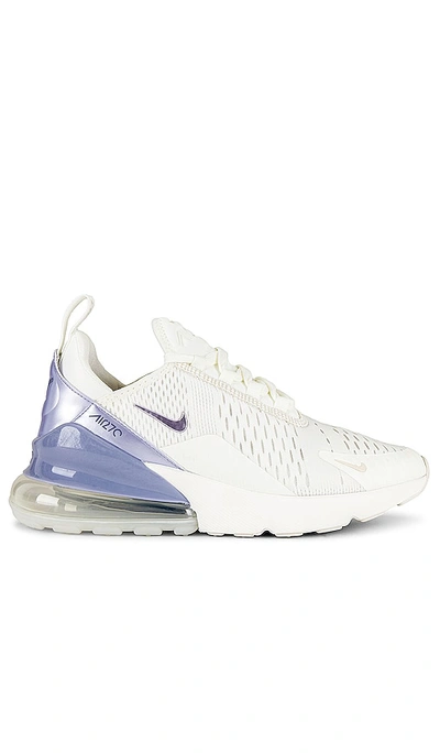 Nike Air Max 270 Trainer In White
