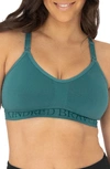 Kindred Bravely Women's Busty Sublime Hands-free Pumping & Nursing Sports Bra In Teal