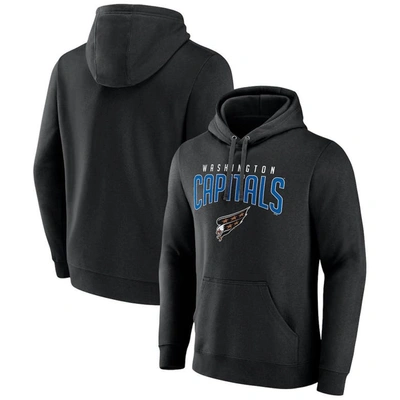 Fanatics Branded Black Washington Capitals Special Edition 2.0 Wordmark Pullover Hoodie