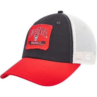 Colosseum Charcoal Nc State Wolfpack Objection Snapback Hat In Multi