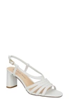 Bella Vita Gretta Slingback Sandal In White