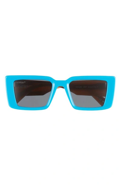 Off-White - Francisco Square-Frame Tinted Sunglasses - Blue - Luxury - Off- White Eyewear - Avvenice
