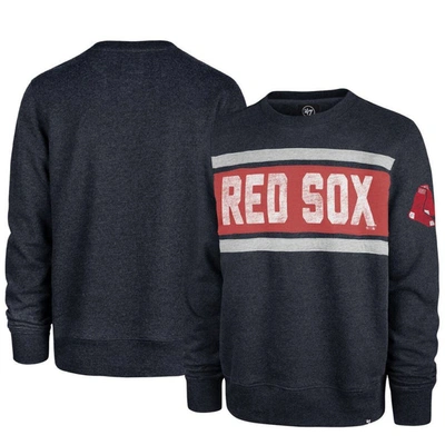 47 ' Navy Boston Red Sox Bypass Tribeca Pullover Sweatshirt In Heather Navy