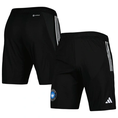 Adidas Originals Adidas Black Charlotte Fc 2023 On-field Aeroready Training Shorts