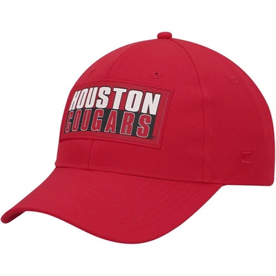 Colosseum Red Houston Cougars Positraction Snapback Hat
