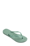 Havaianas Slim Sparkle Flip Flop In Clay