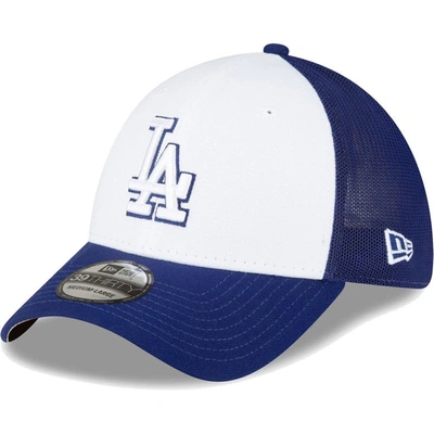 New Era Men's  Royal, White Los Angeles Dodgers 2023 On-field Batting Practice 39thirty Flex Hat In Royal,white