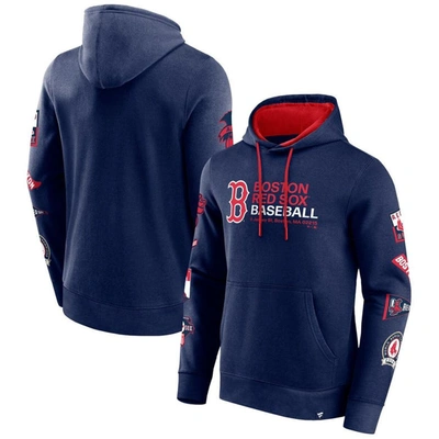 Fanatics Branded Navy Boston Red Sox Extra Innings Pullover Hoodie