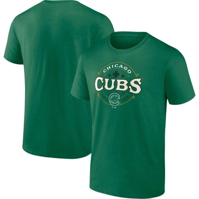 Profile Men's Kelly Green Chicago Cubs Big And Tall Celtic T-shirt