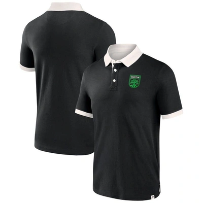 Fanatics Branded Black Austin Fc Second Period Polo Shirt