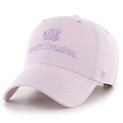 47 ' Purple North Carolina Tar Heels Haze Clean Up Adjustable Hat