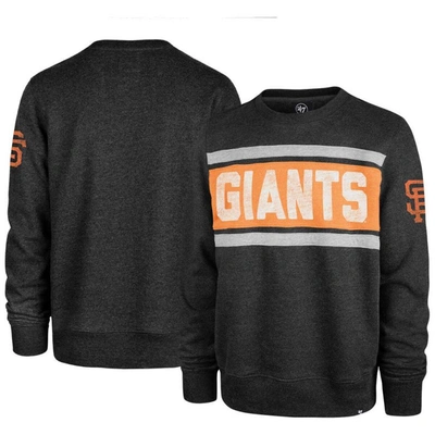 47 ' Black San Francisco Giants Bypass Tribeca Pullover Sweatshirt