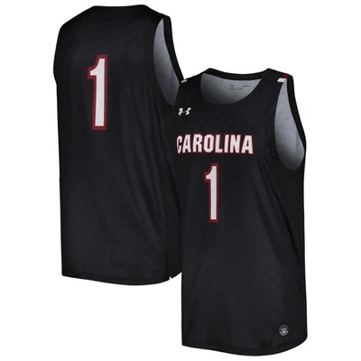 Under Armour Black South Carolina Gamecocks Replica Basketball Jersey