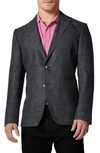 Rodd & Gunn Men's Cove Road Linen-cotton Sport Coat In Charcoal