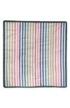 Little Unicorn 5 X 5 Outdoor Blanket In Chroma Rugby Stripe