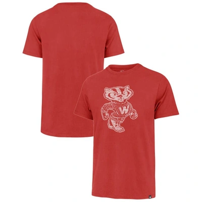 47 ' Red Wisconsin Badgers Premier Franklin T-shirt