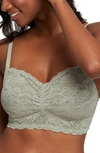 Montelle Intimates Lace Bralette In Sage